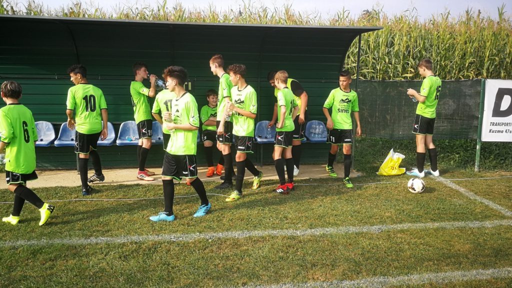 Prva prijateljska tekma združene selekcije U15 Goričanka Serdica