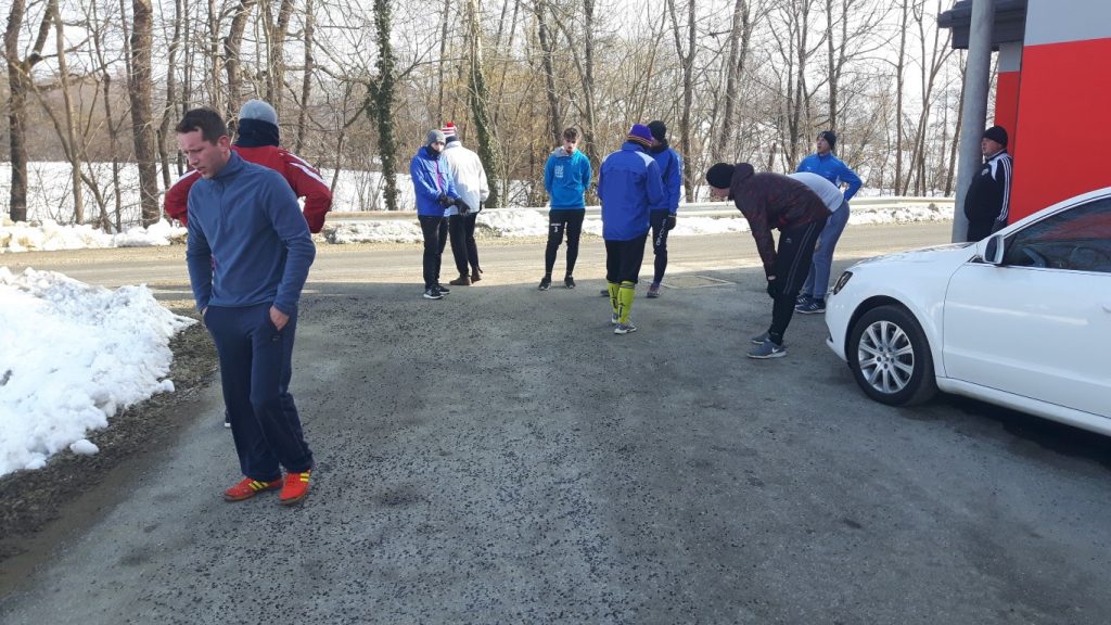 Dobro vzdušje na pripravah članske ekipe